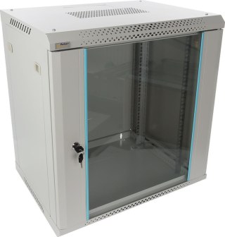 Szafa Rack 12U wisząca do złożenia 600x450 Pulsar RWA1266-G szara
