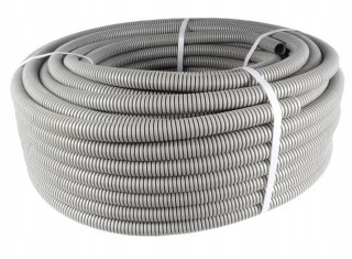 Rura karbowana PVC 50m, 320N wymiar zewnętrzny = 20/ wymiar wewnętrzny = 14, PAWBOL 6161A-50P