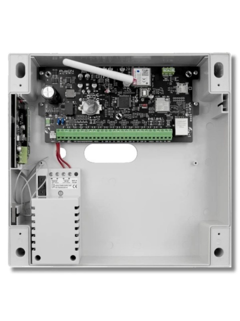 Zestaw centrala PulsON Alarm 2.0 4G z obudową i odbiornikiem PowerG