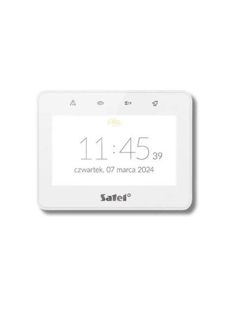 SATEL Manipulator dotykowy 4,3" INT-TSG2R-W