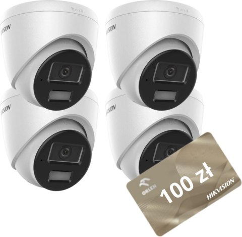 KAMERA IP HIKVISION DS-2CD1363G2-LIUF/SL 2.8mm PL Opakowanie zbiorcze 4szt.