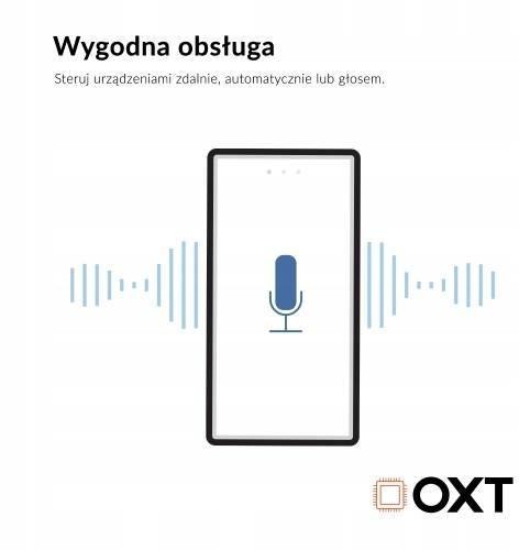 Moduł OXT przekaźnik 1 obwód pomiar 16A WIFI TUYA T220P
