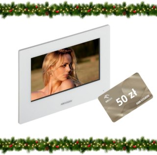 Monitor wideodomofonu HIKVISION DS-KH6320-WTE2-W BIAŁY