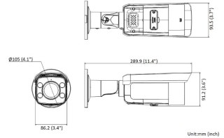 Kamera IP HIKVISION DS-2CD2T87G2H-LISU/SL(2.8mm)(eF) PL