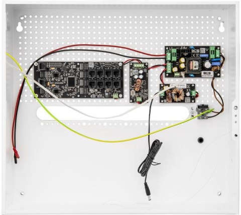 System zasilania buforowego PoE do 8 kamer i rejestratora BCS POWER BCS-UPS/IP8Gb/E-S