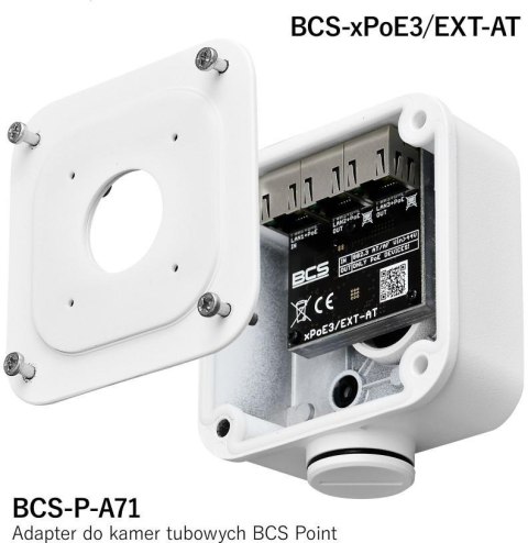 Switch POE BCS POWER BCS-xPoE3/EXT-AT