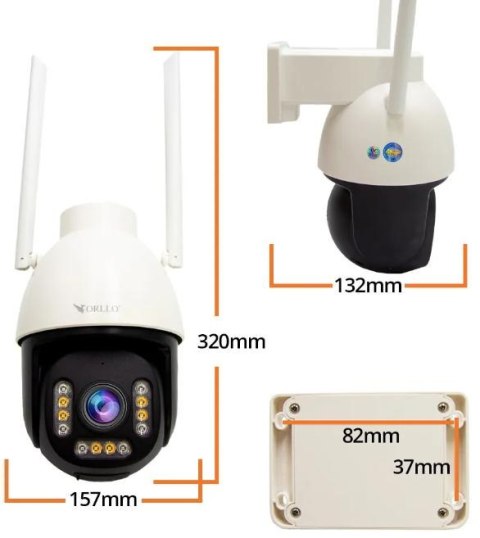 Kamera IP Orllo Z9 ULTRA z panelem solarnym SM6030 PRO